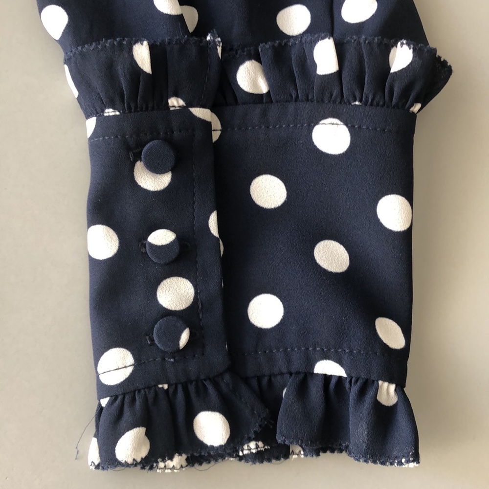 J. Crew Polka Dot Blouse